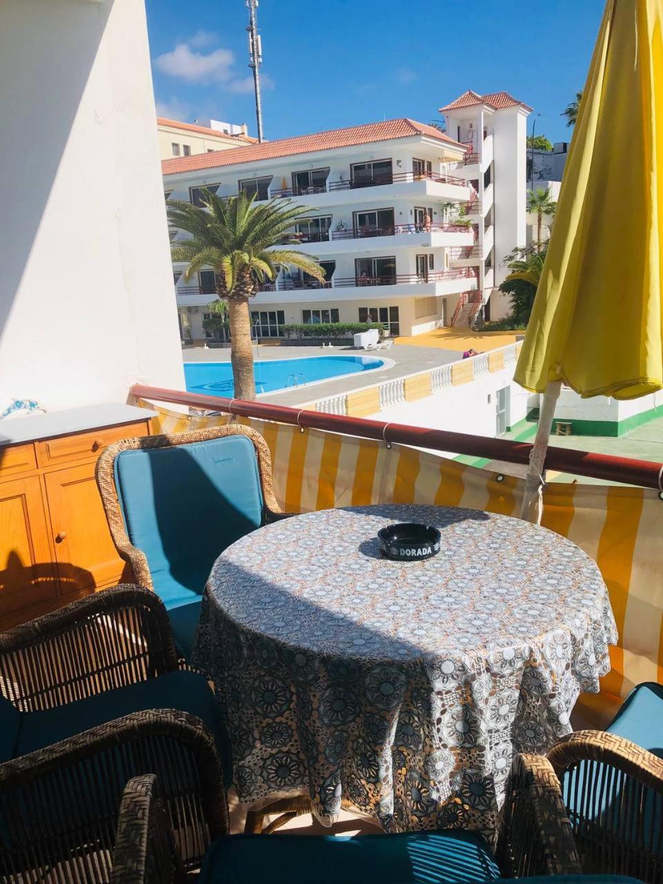 First Line Beach Apartment With Ocean View La Arena بويرتو دي سانتياغو المظهر الخارجي الصورة