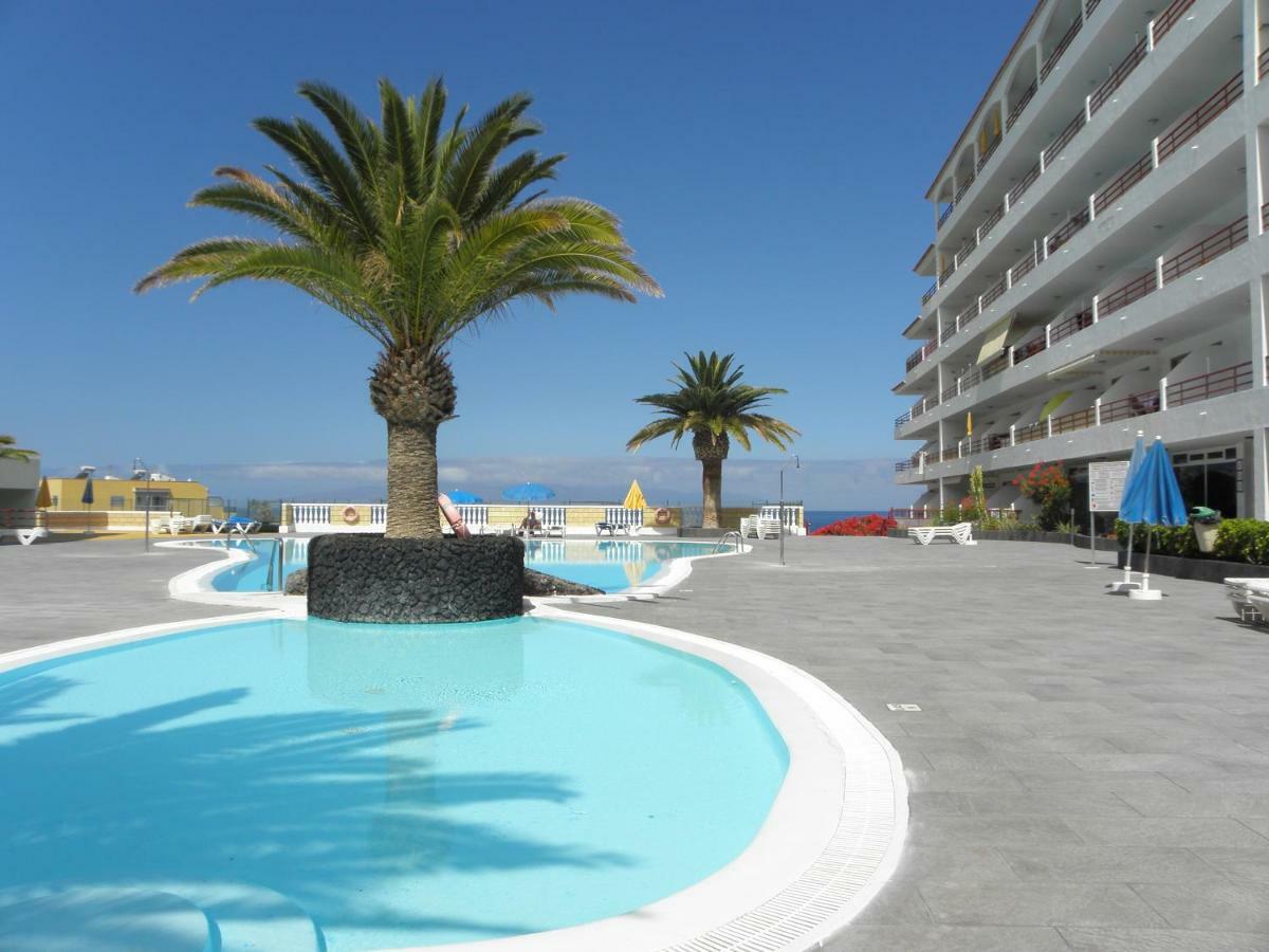 First Line Beach Apartment With Ocean View La Arena بويرتو دي سانتياغو المظهر الخارجي الصورة